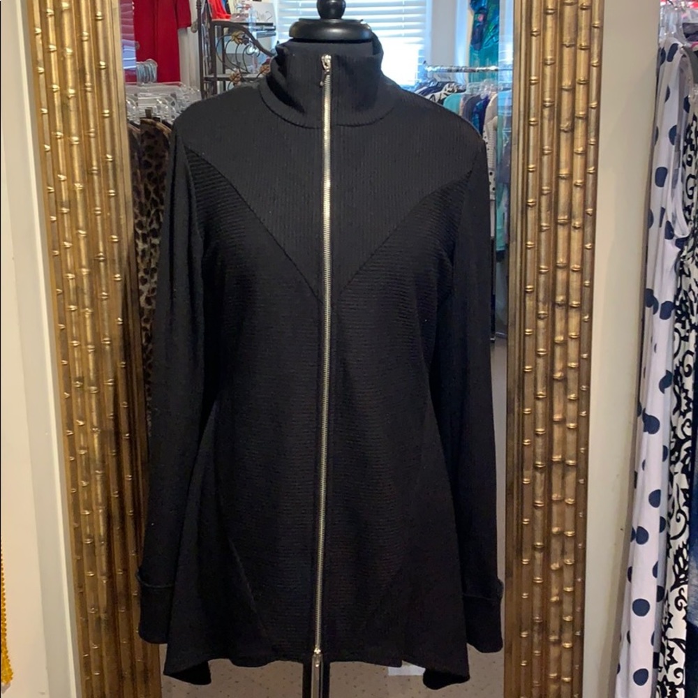 Joseph Ribkoff Zip front top/jacket